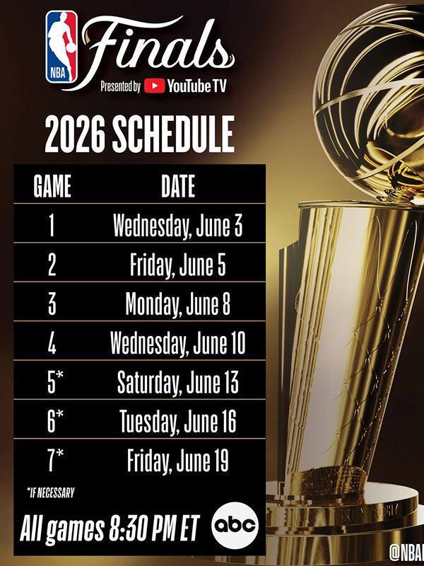 爱游戏体育app下载-NBA官方公布本赛季总决赛日程安排：6月4日G1正式开战
